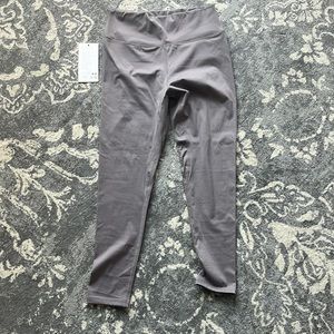 Lulu lemon align pants 25” high rise color naked sensation